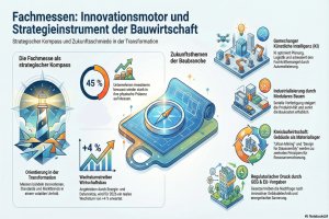 Bauen im Wandel: Wie Fachmessen Innovation, Standards und Markttrends sichtbar machen - Bild: BauKI / BAU.DE Bauen im Wandel: Wie Fachmessen Innovation, Standards und Markttrends sichtbar machen - Bild: BauKI / BAU.DE